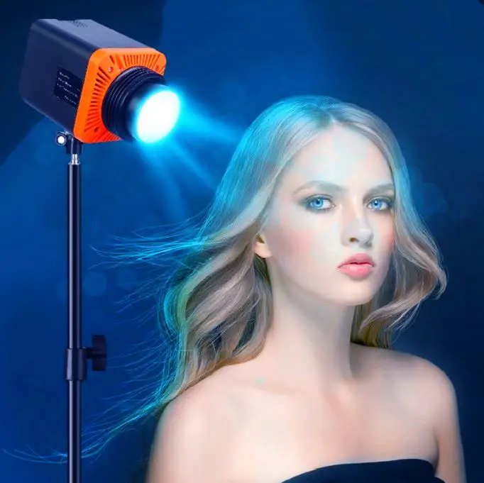 Factory Direct Led Fill Light With Four Color Lenses Studio Portrait Photography Video Spotlight