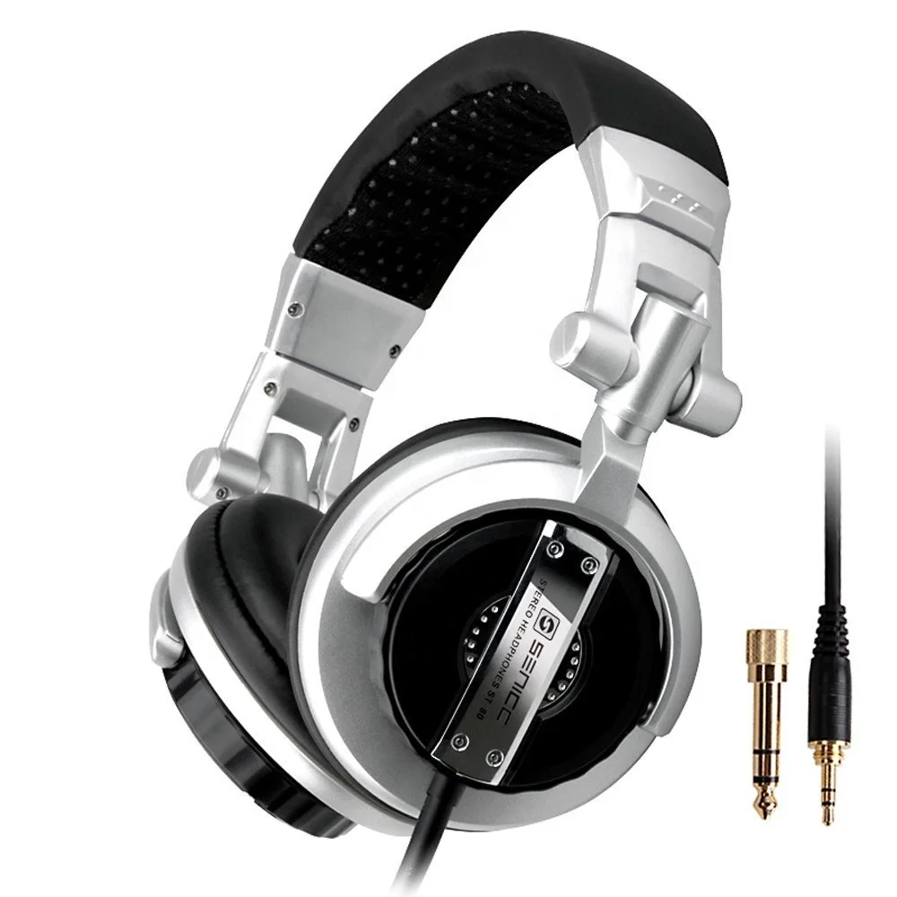 Somic st-80 Наушники студия для ди-джей проводной мониторы музыка игровая гарнитура для телефона компьютер PC с микрофоном