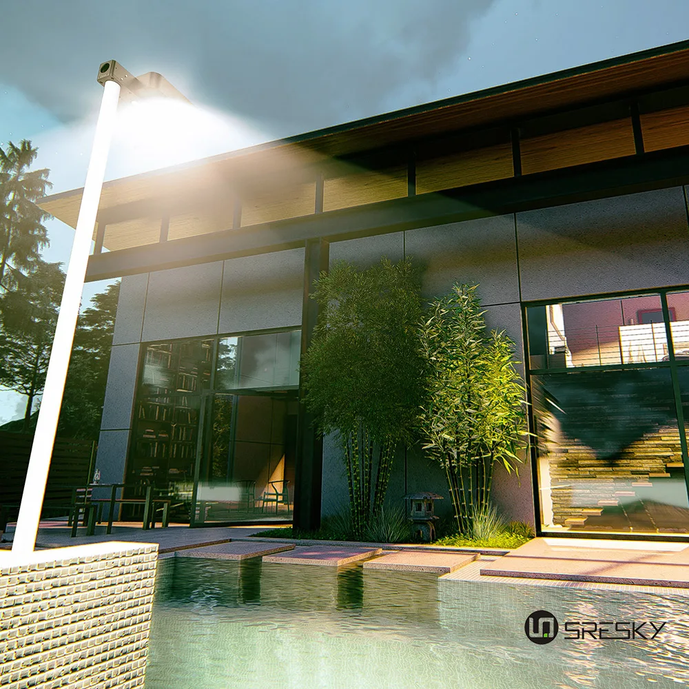 High quality IBox series solar light 1500/1800 lumens solar powered outdoor lights odm/oem