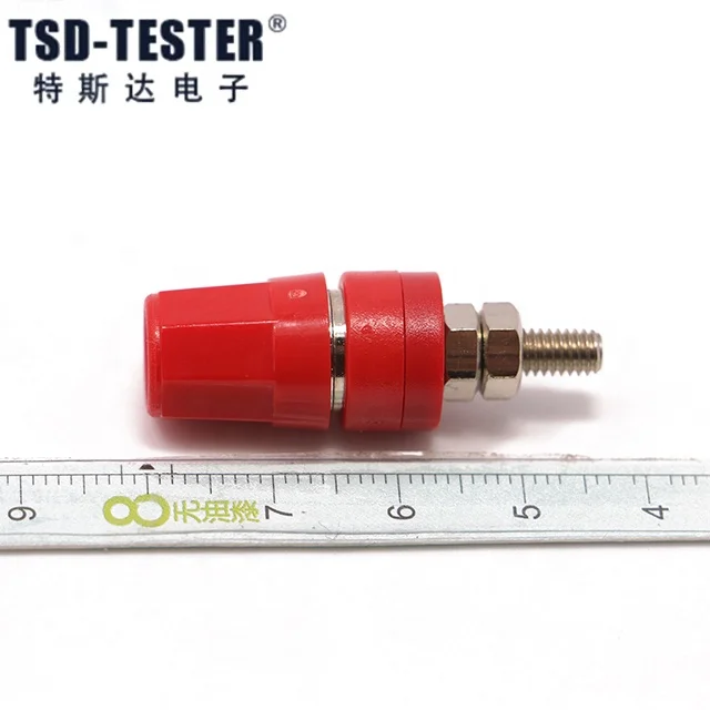 5 colors Nickel Plated Speaker Terminal Binding Post Banana Plug Socket Amplifier Connector for 4mm Banana plug