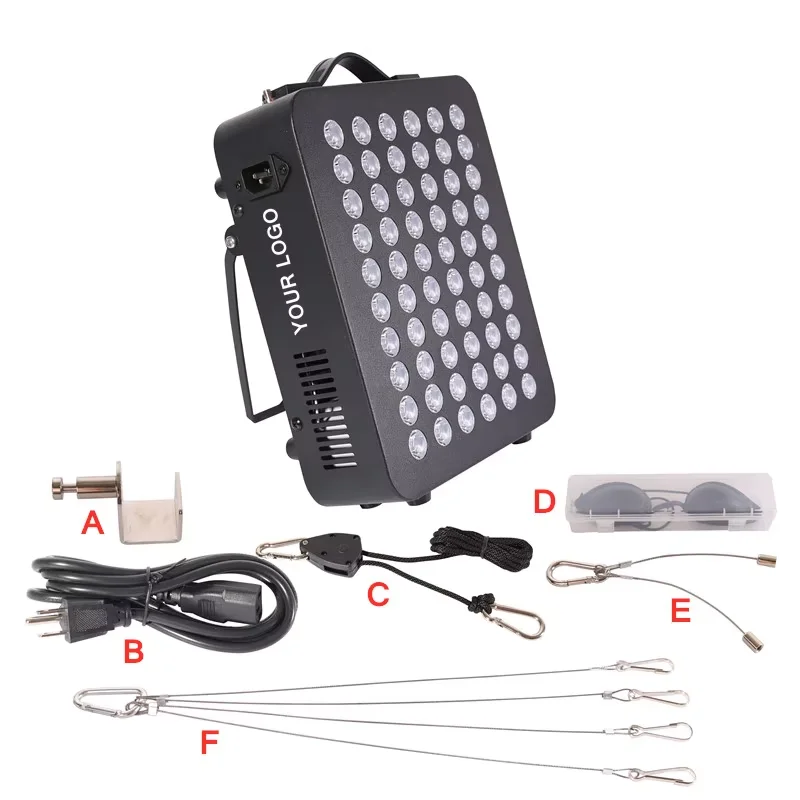 shenzhen 300w red  infrared light therapy stand red light therapy panel