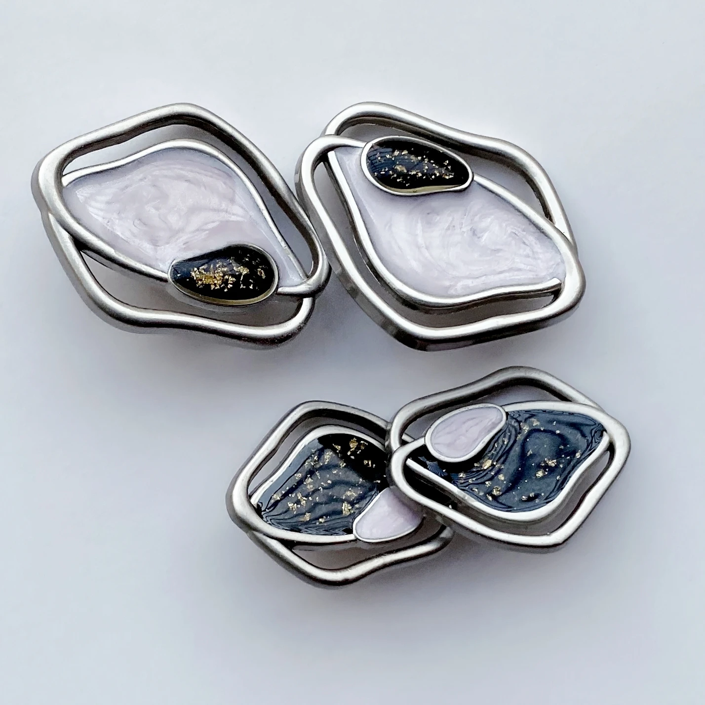 Fancy Custom logo Rhinestone Plating button overcoat botton metal suit shank blazer button