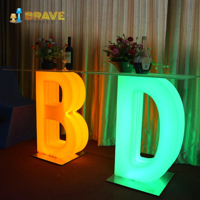 Custom 3d Led Lights Advertising Letter Light Brand Acrylic Led Name Board