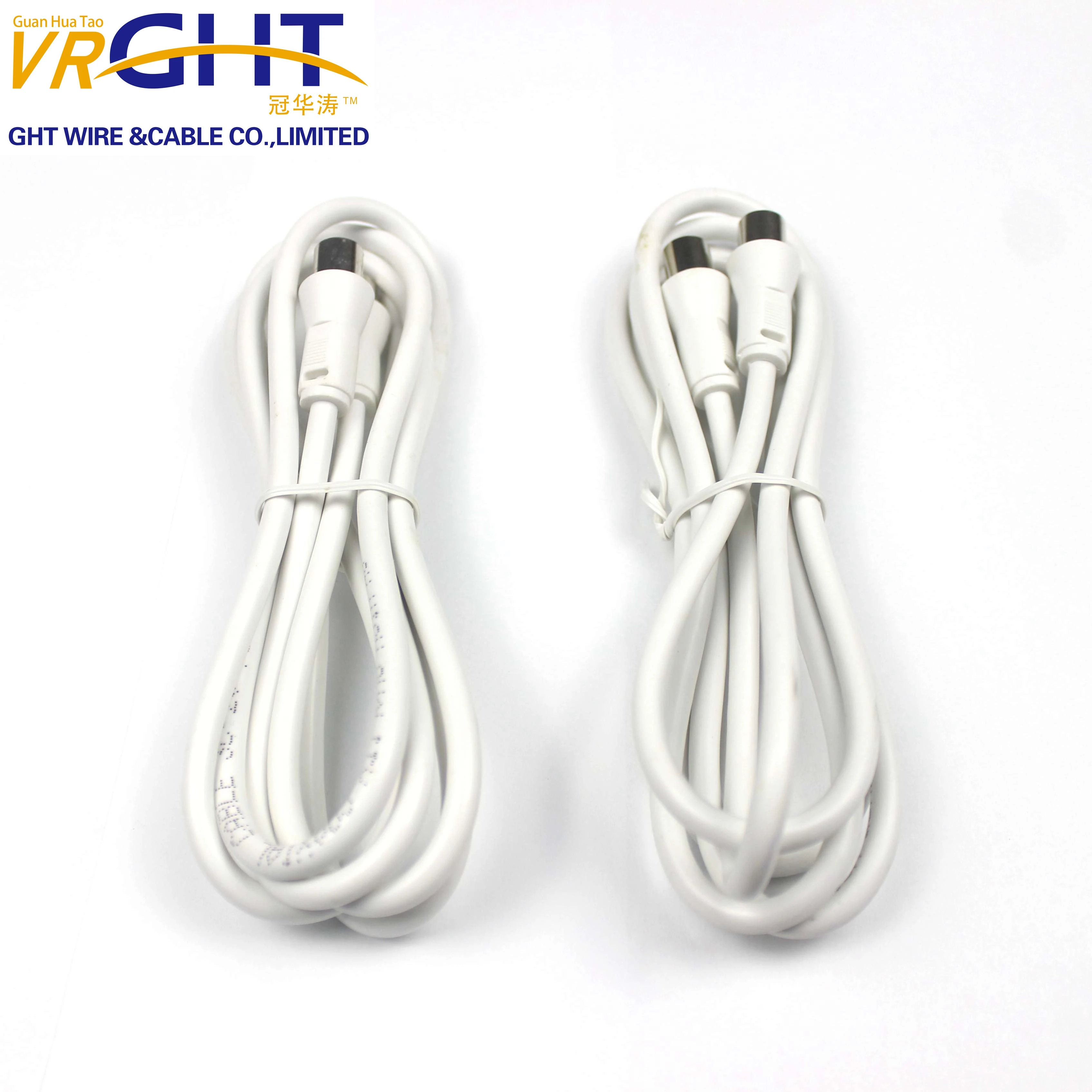 Factory supply high speed f connector rg6 2m 3m 5m 10m 15m rf coaxial cable tv cable