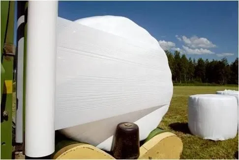 Excellent LLDPE Tear Resistance Oxygen Cut Silage Harvester Plastic Wrap Cost Effective film