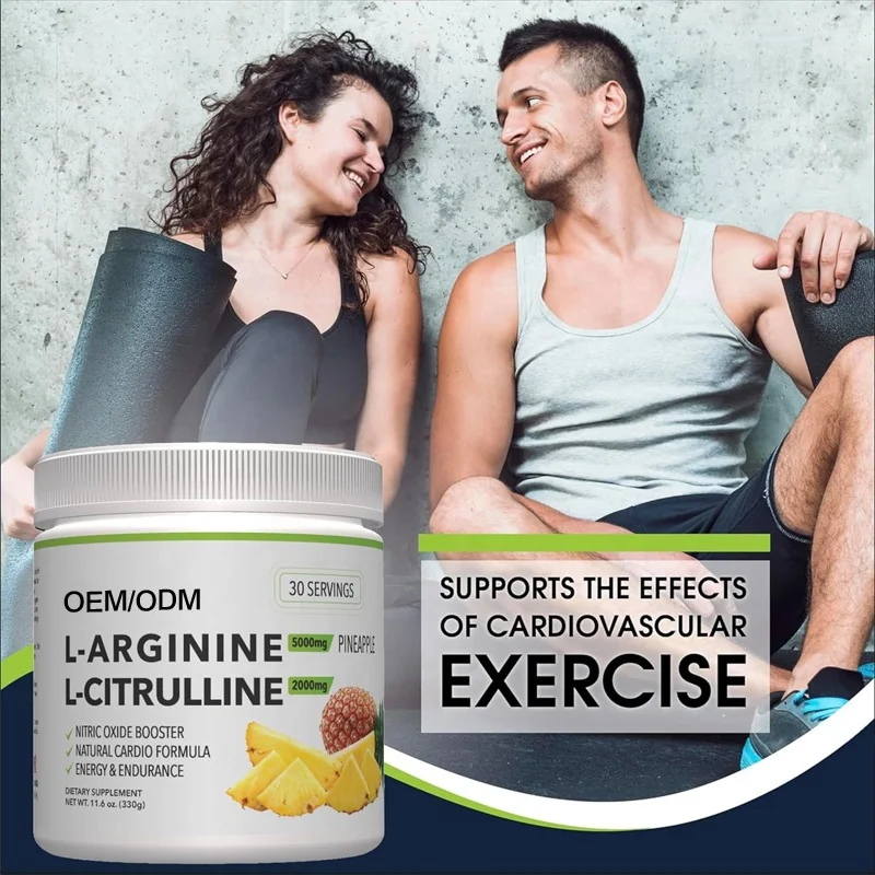 Sports Nutrition L-Arginine L-Citrulline Complex Powder Enhancing Endurance And Performance