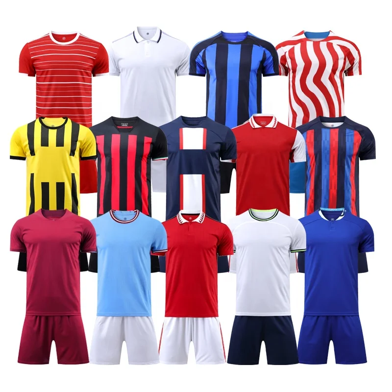 2022 New Design Soccer Jersey Set Custom Club Team Football Jersey