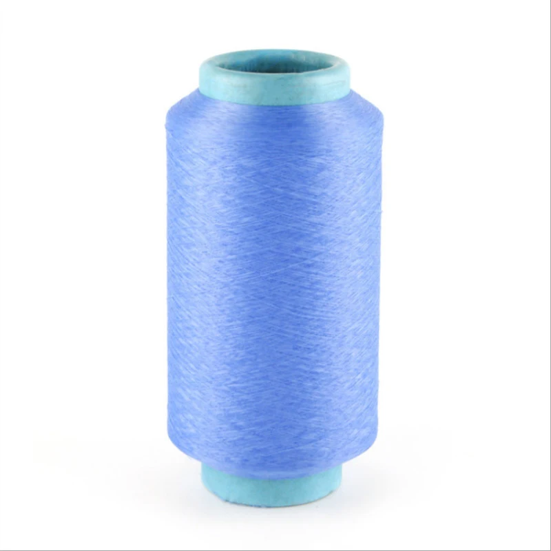 Новый дизайн 20/30 популярная пряжа с покрытием спандексом эластичная трикотажная