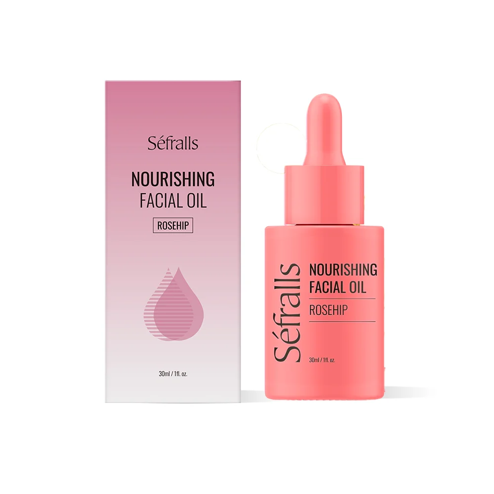 Rosehip Facial Essence Oil Soothing Plant Extract ODMOEM Essence Oil Firming Skin Custom Facial Massage oil
