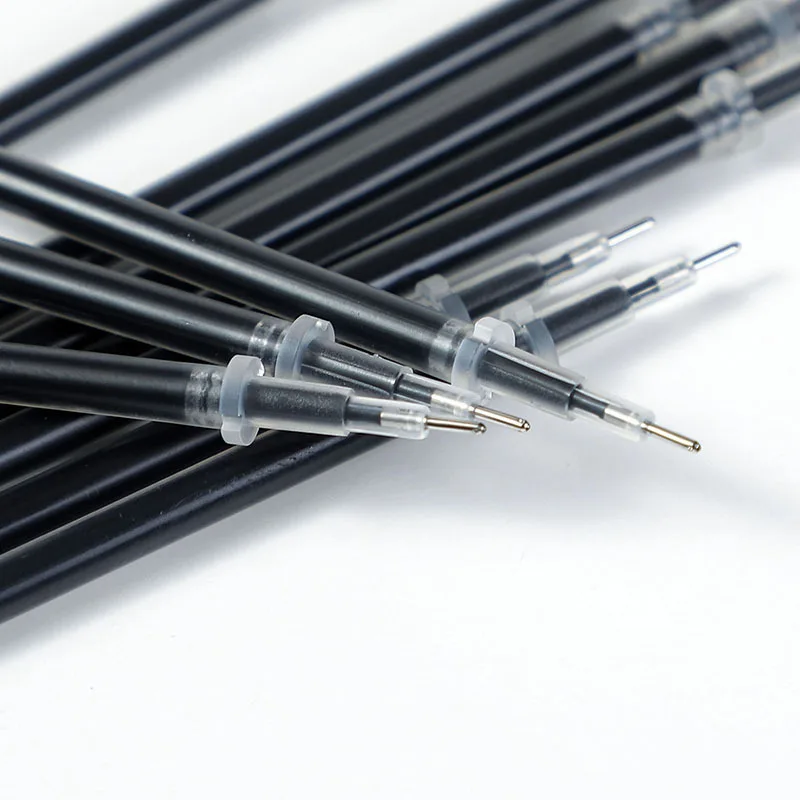 Hot selling frosted carbon gel pen stationery student, office supply promotional gel pen custom logo gel pen