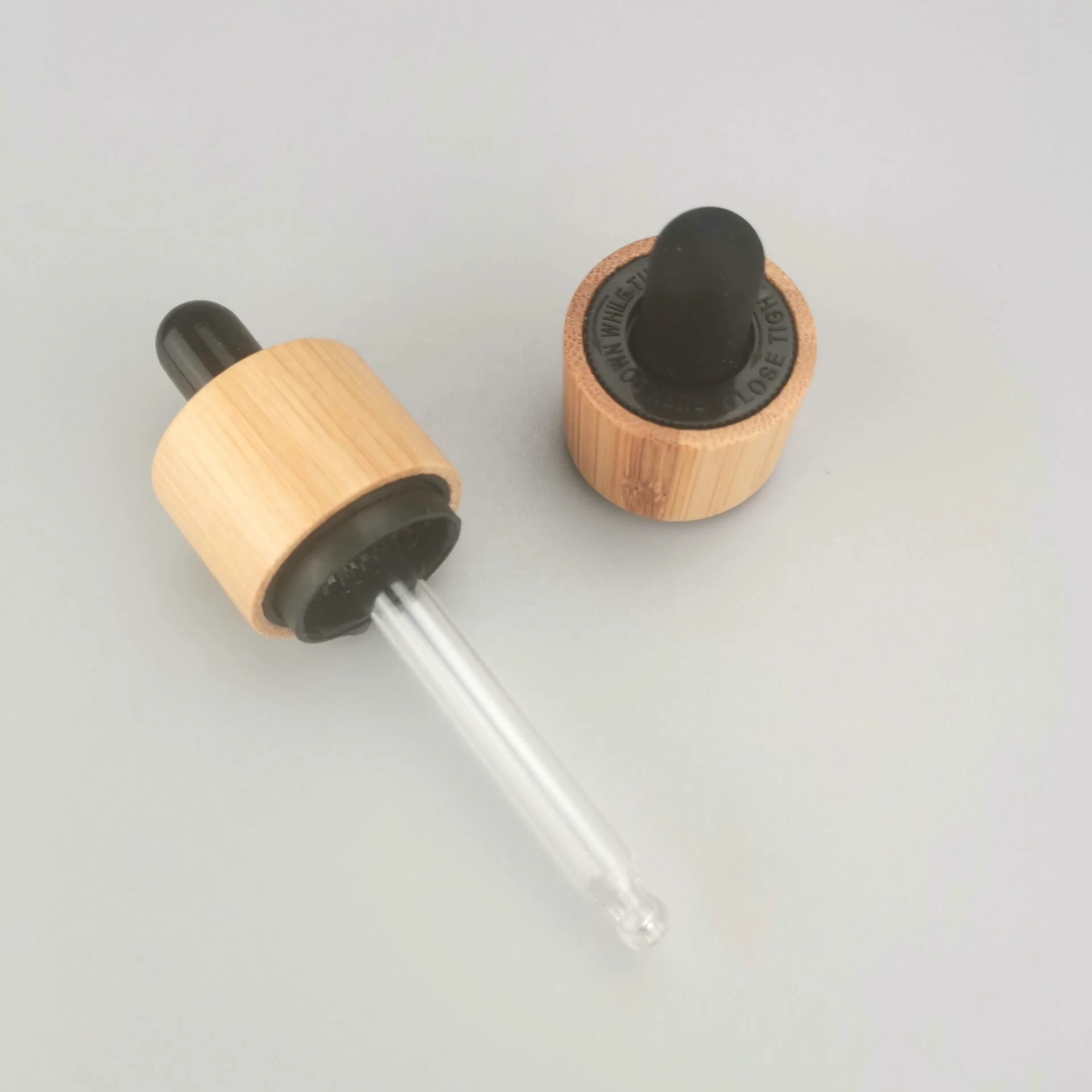child-proof cap tamper evident cosmetic dropper child resistant cap dropper 18 mm dropper bottle cap