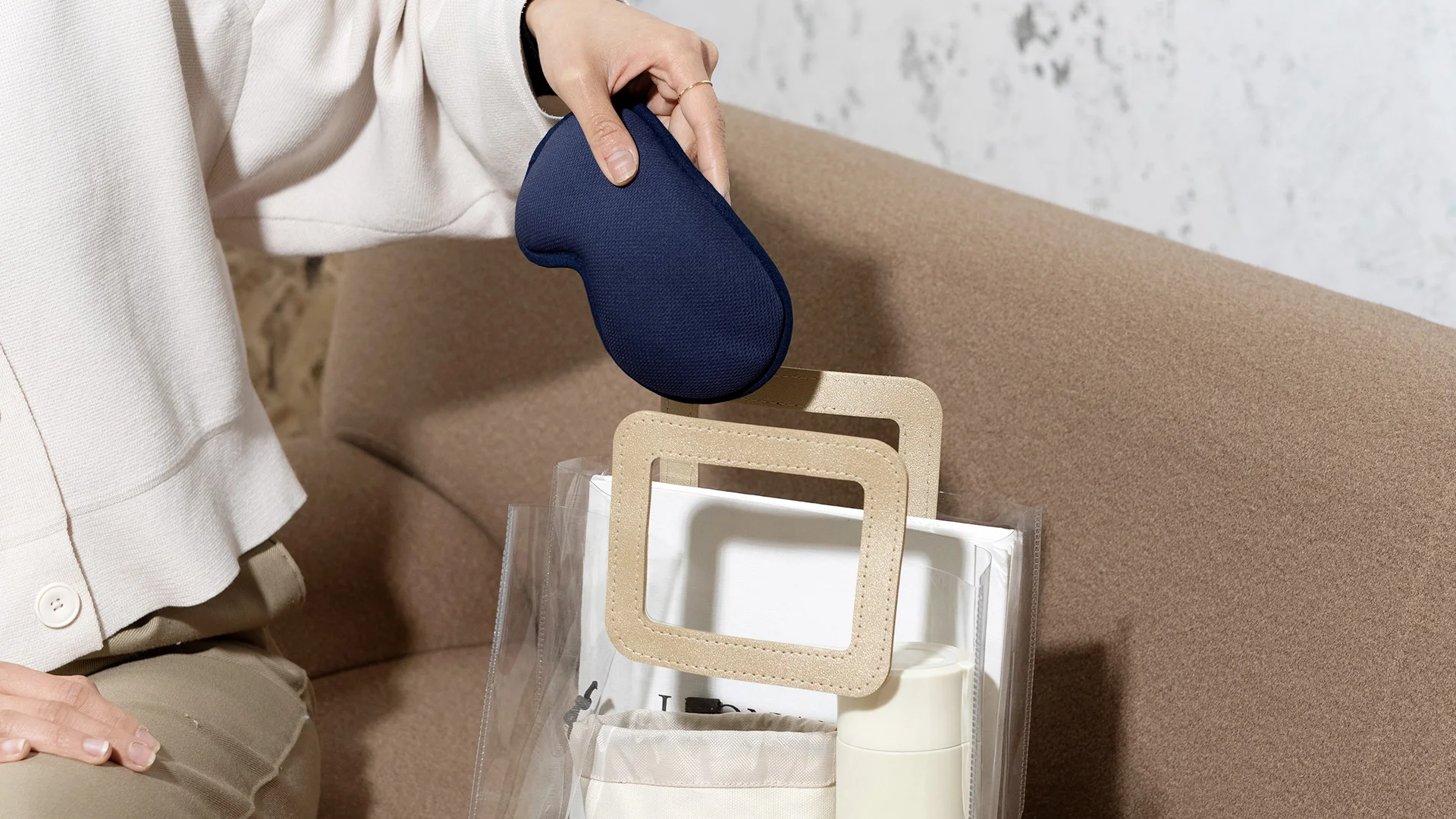 Многоразовая маска для глаз с подогревом и зарядкой от USB