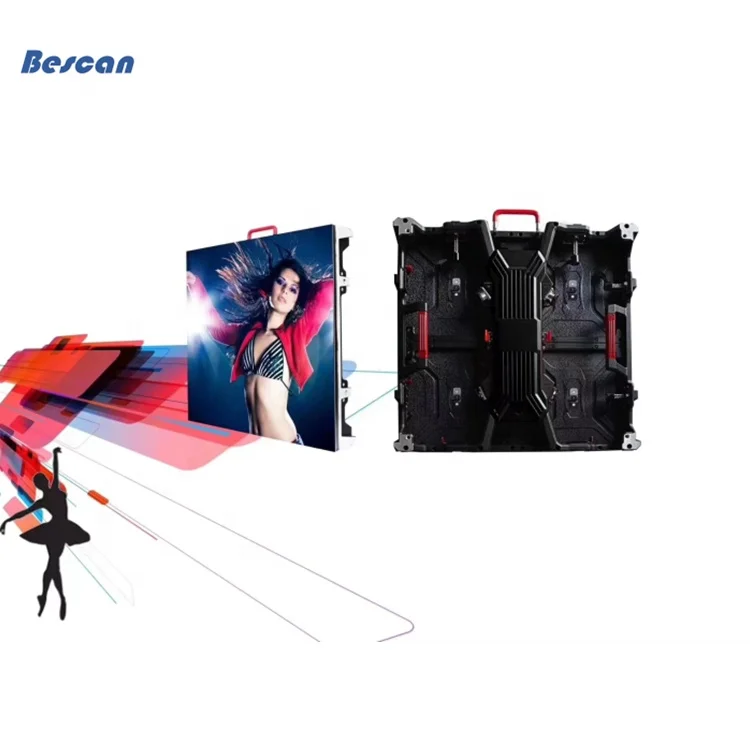 Small Pixel Pitch P1.95 Indoor Curved Rental Led Screen Display Virtual Production Led Wall For Filming Tv Studio Broadcast