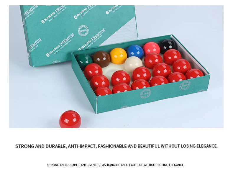 Набор шариков для снукера 2 1/16 дюймов 22 мяча Для турнира
