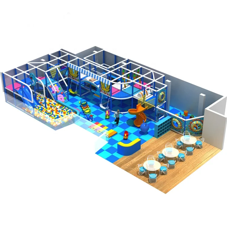 Kids Indoor Tunnel  Amusement Parks For Children Modern Indoor Playground Games