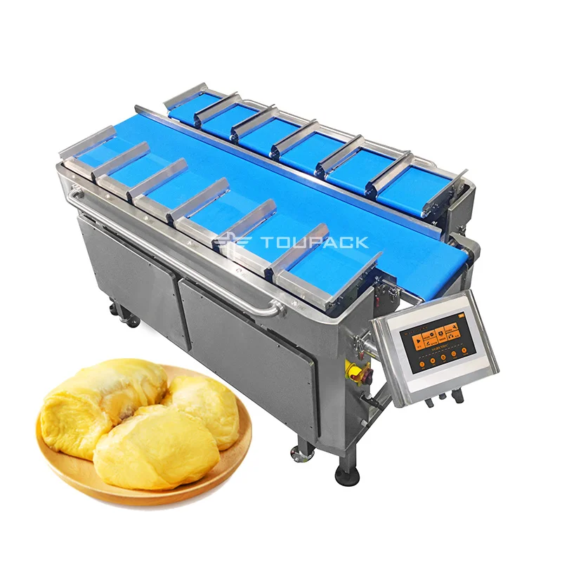 Combine Weigher 20-5000g Linear Weighing Machine For Durian Meat