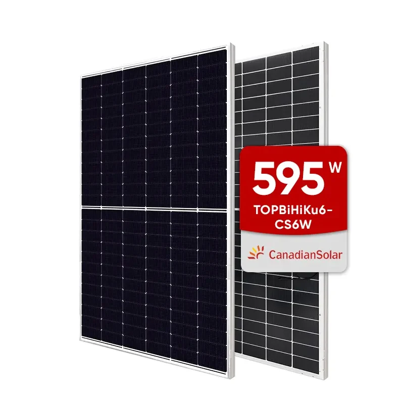 Canadian PV 585W TOPHiKu6 CS6W 144cells N-type TOPCon Solar Panels 565W 570W 575W 580W PV Panels for power system