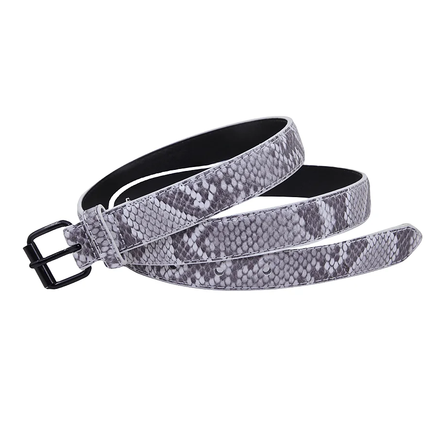 Snakeskin Belt Strap for Belt Python Leather Men Belt