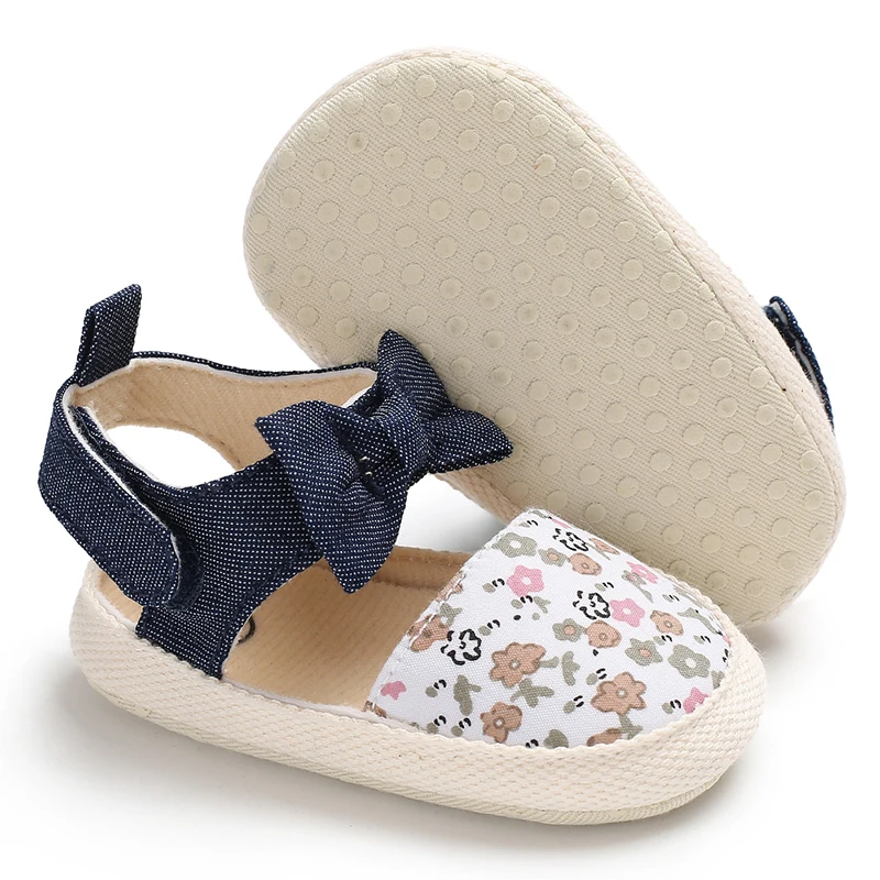 First walkers 0-18 months baby princess shoes soft shoes slip baby toddler shoes