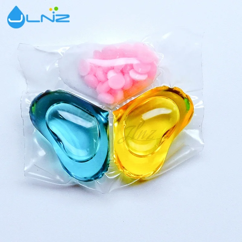 OEM disposable soap concentrate pods plant based laundry detergent washing capsules