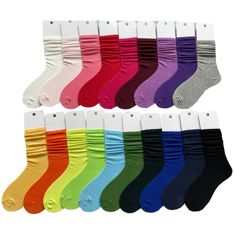 
Womens Over the Calf Extra Long Slouch yiwu Socks 
