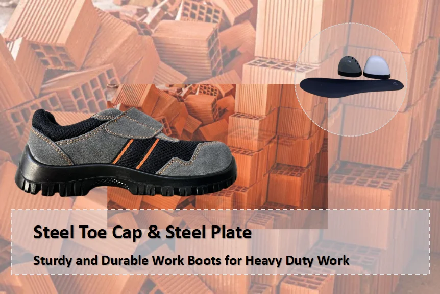 anti-smashing anti-piercing steel head wear-resistant non-slip suede Labour Worker Safety Shoes With Iron Toe And Iron Plate