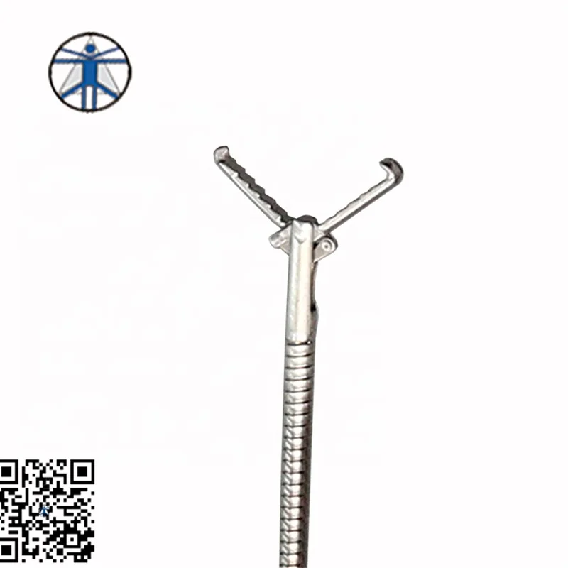 2.3mm disposable endoscopic alligator forceps Gastroscope, bronchoscope, rhino-pharyngoscope