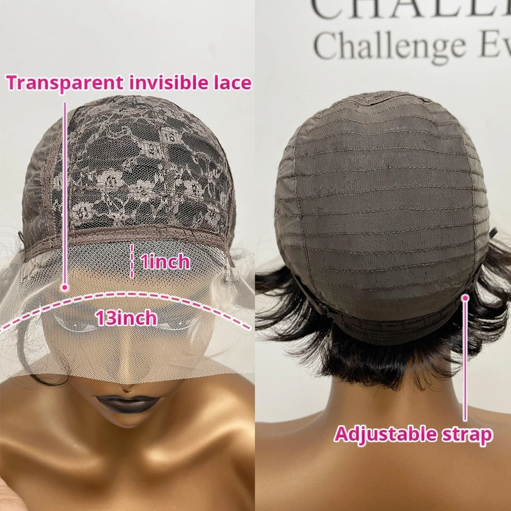 Wholesale Pixie Cut Wig Short Curly Bob Lace Wigs,Curly Short Bob Lace Wigs,Cheap Curly Human Hair Wig Vendors