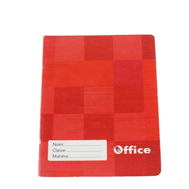 Cheap Primary School Notebooks French Line Notebook Exercise Book 96 sheets