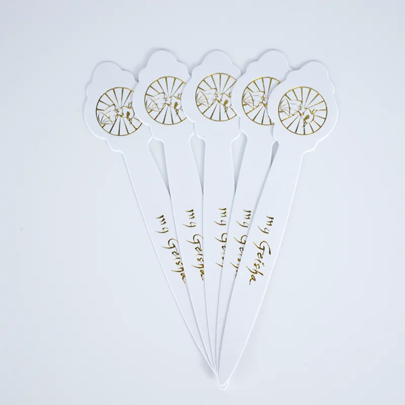 Incense paper Brand new customized design perfume test paper perfume test strips