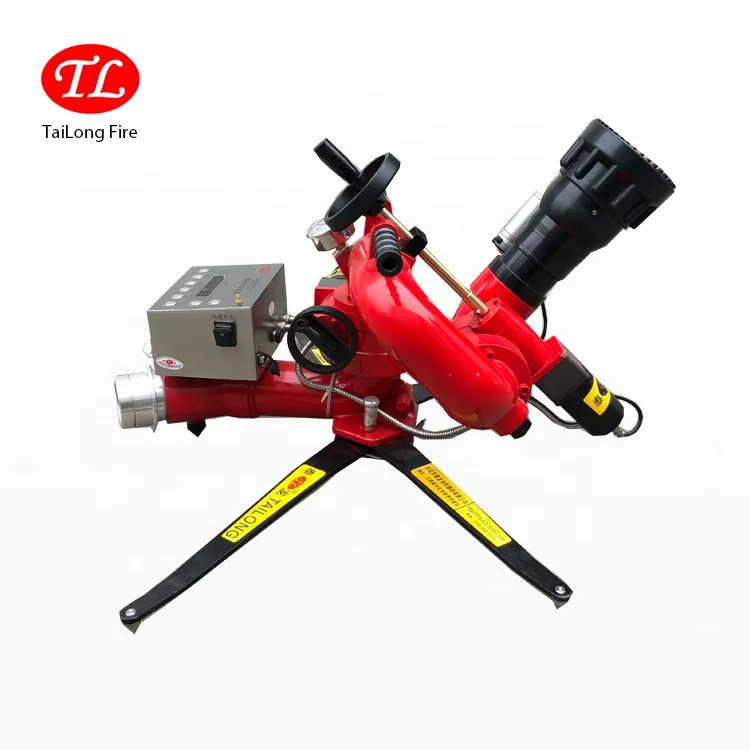 TaiLong Factory Mobile Water Cannon Fire Fighting Electric Water Cannon