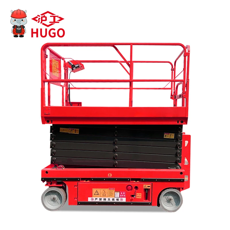 Automatic Mobile Lifting Platform Electric Lift Table 16M Elevator Scissor Lift Table Cuntomizes