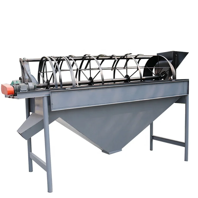 China Rotary Drum Type Fertilizer Granules Screening Machine