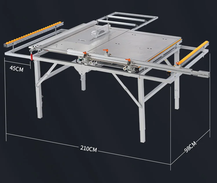 sierra de banco para madera stock wood working  portable  Dust free model automatic band saw machine panel saw