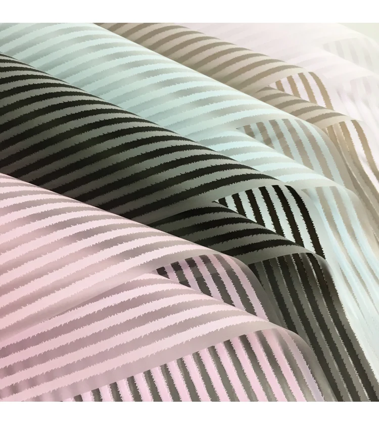 
New Korean Waterproof Stripe Han Su Paper Bouquet Wrapping Paper Papel para envolver flores 