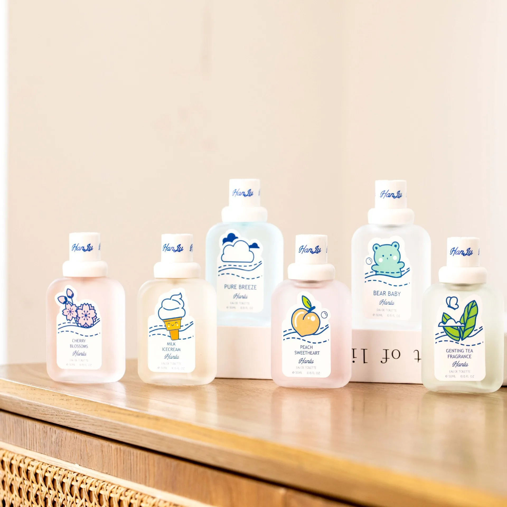 BOLONZI 50 мл прекрасные женские духи спрей долговечный Herben фрукты Растения легкий аромат натуральные фрукты студенческие духи