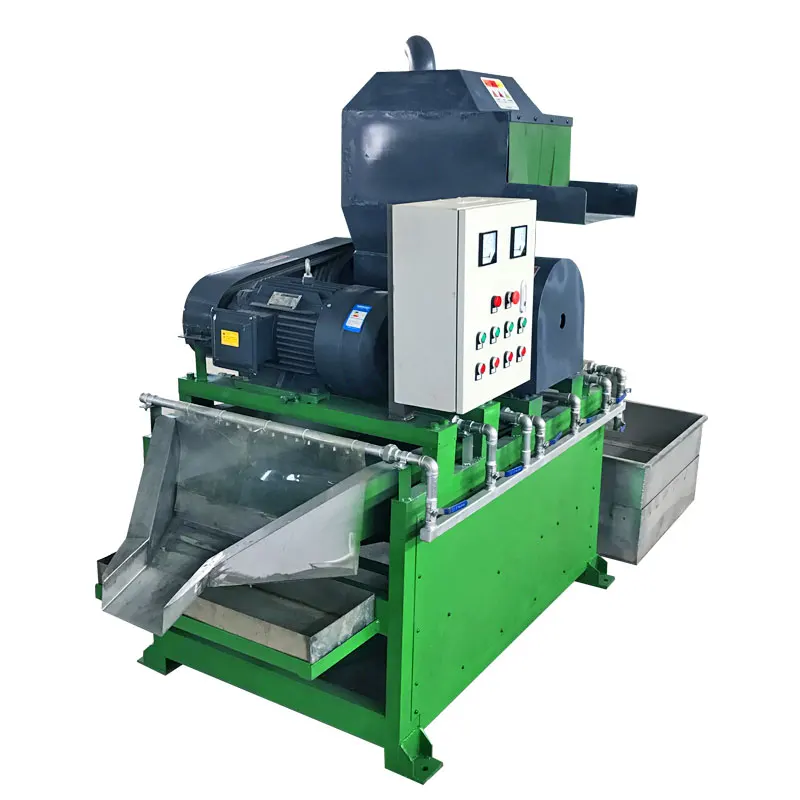 99% Recycle Rate Automatic Scrap Cable Granulator Waste Copper Wire Recycling Machine