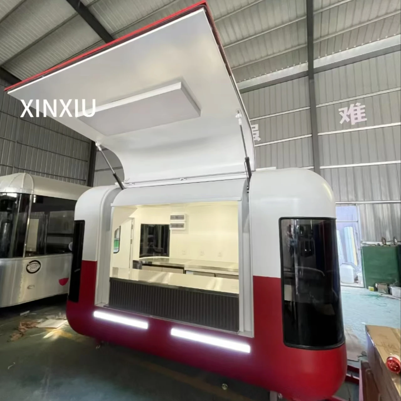Export Israeli food kioskstreet food cartmobile coffee cart with full kitchen pizzaair conditioning restaurant wholesale price