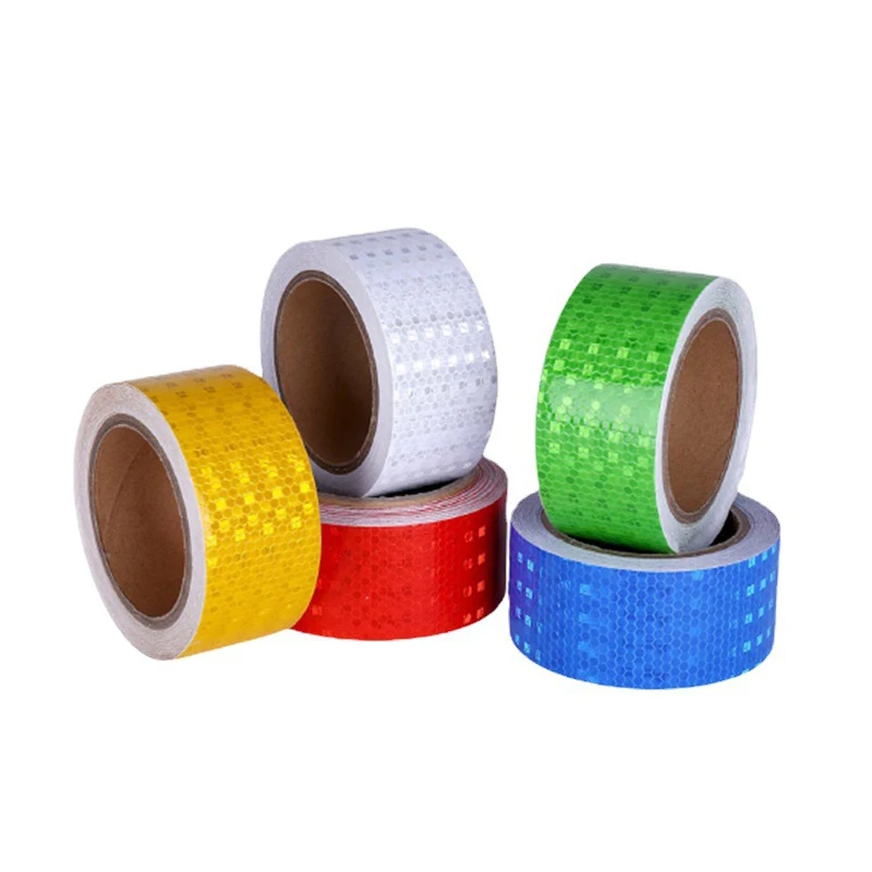 Customized Reflector Sticker Red Reflective Safety Truck Vehicle Conspicuity Reflective Warning Tape