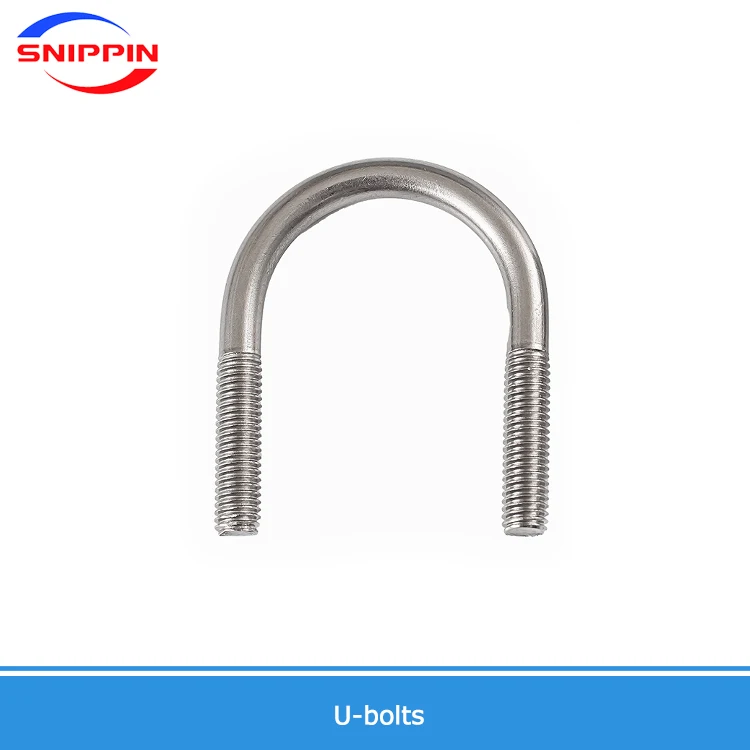 M5 M6 M8 M10 M12 304 316 Stainless Steel U-clamps U-bolts Screw Fixing Bolt