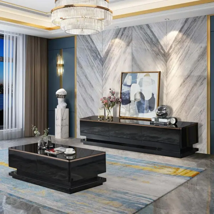 Center Table Tea Table Coffee Table Factory Wholesale Price Wooden Chinese Living Room Furniture Solid Wood Modern as Sample