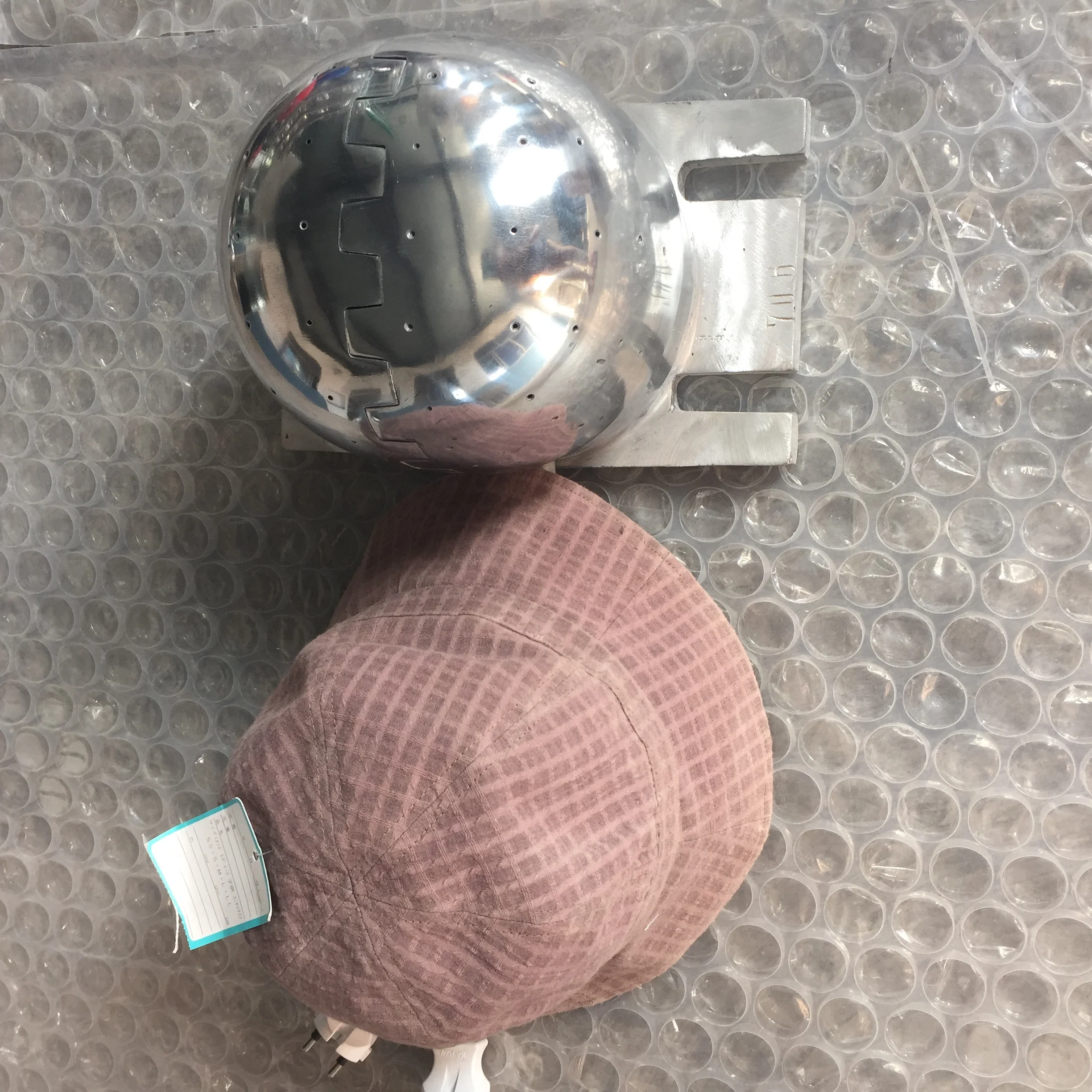 Factory supply heat and cold function steamer cap ironing machine cap pressing machine