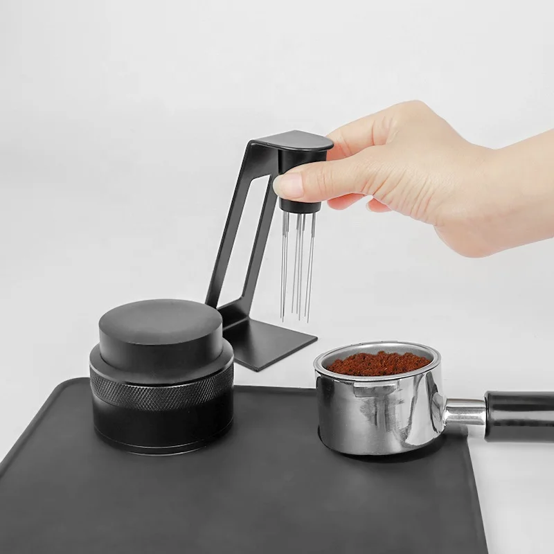 2023 New Design Distribution Tool with Stand  0.4mm Needle WDT Tool Espresso Coffee needle Stirrer