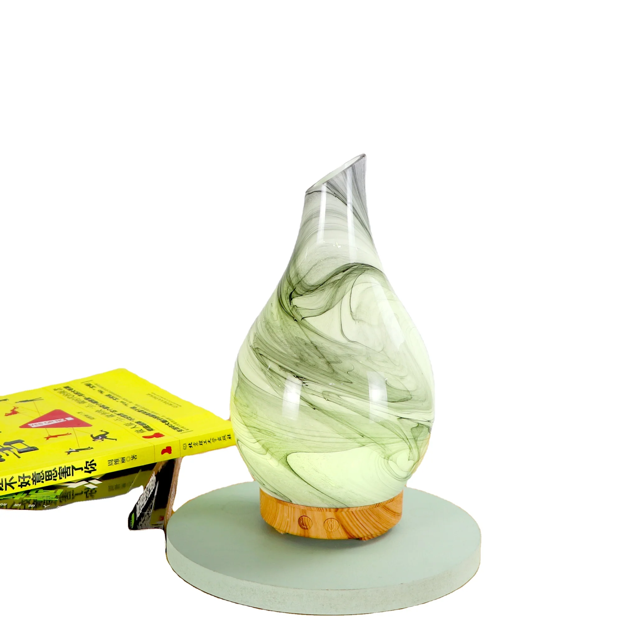 Стеклянный увлажнитель, Ароматический диффузор, Ароматический диффузор, цветной увлажнитель