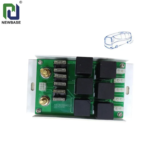 Manufacturer OEM HVAC panel switch plate Bus AC control relay board, electrical relay box
