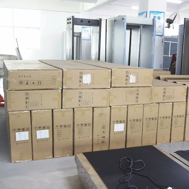 33 Zones Touch LCD Display hotel inspection system equipment Security Industry Body Scanner Walk Through Metal Detector