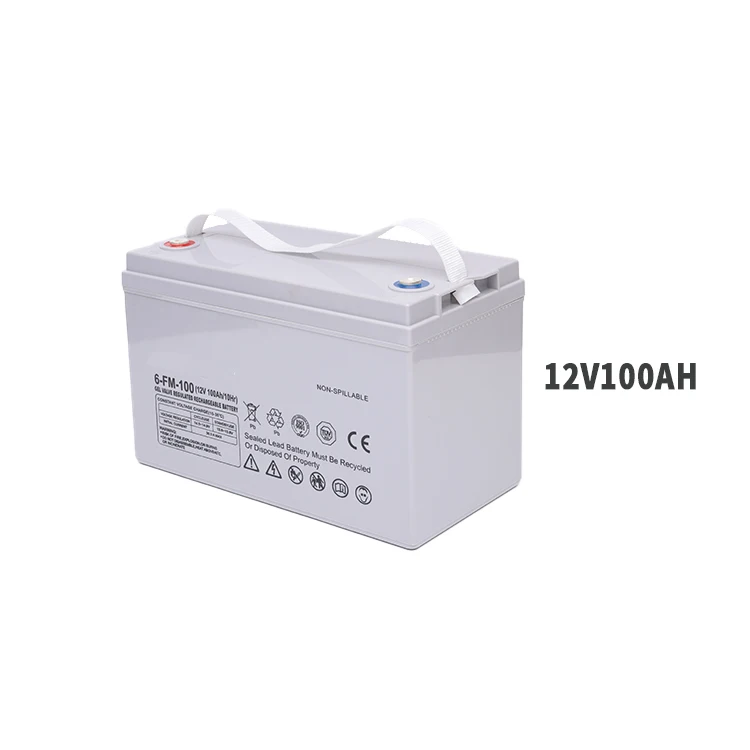 ZJRG-12V100AH Chinese Factory Direct Sale Free-Maintenance 12v 100ah Lead Acid