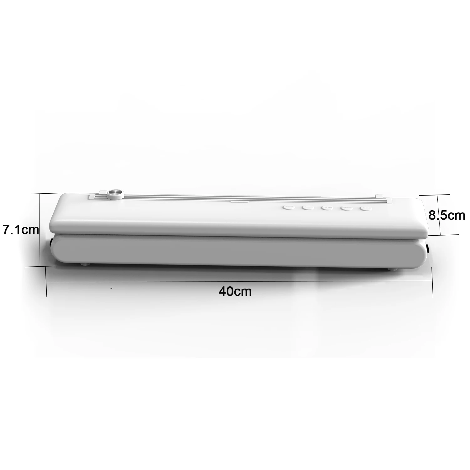 2000mAh Small Size Type-C Cable Cordless Rechargeable 2-in-1 Wireless Vacuum Sealer