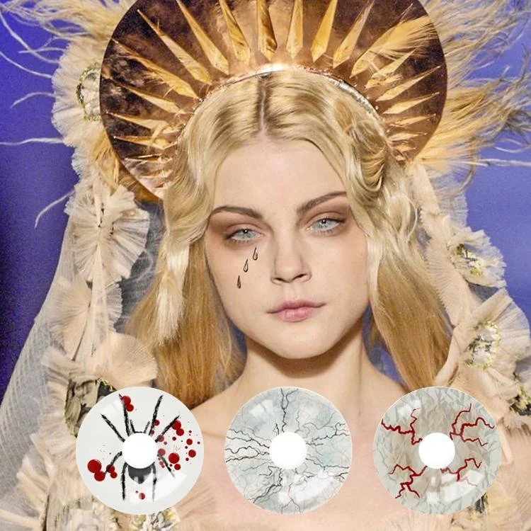 Fancylook Halloween cosplay crazy lenses special effects Sharingan Colored contacts lens