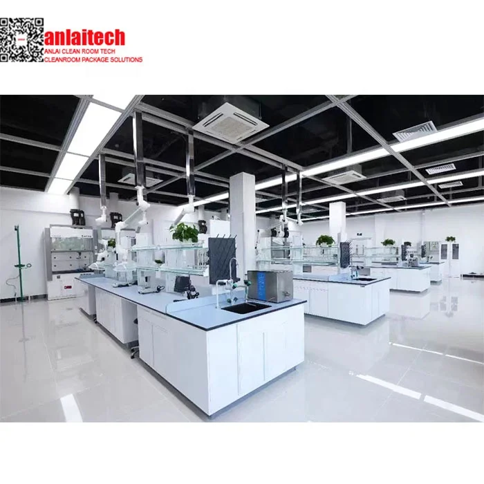 School lab furniture science lab work bench with sink